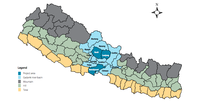 nepal map