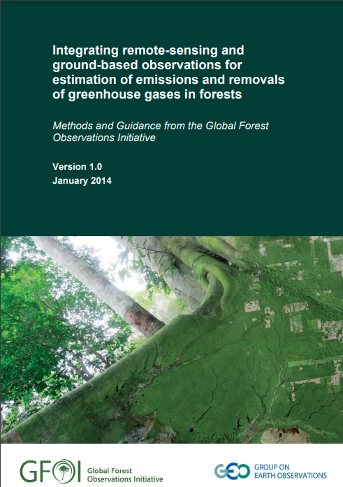Integrating Remote-Sensing and Ground-based Observations for Estimation of Emissions and Removals of Greenhouse Gases in Forests